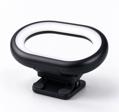 💡 Selfie-Lighting · ABS · Cafés/Travel · Creator Gifts · Gentle Oval Glow