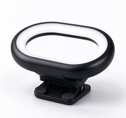 💡 Selfie-Lighting · ABS · Cafés/Travel · Creator Gifts · Gentle Oval Glow