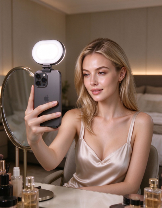 🤳 Selfie Light › ABS › Home/Café/Night › Creator Gifts › Oval-Shaped Glow