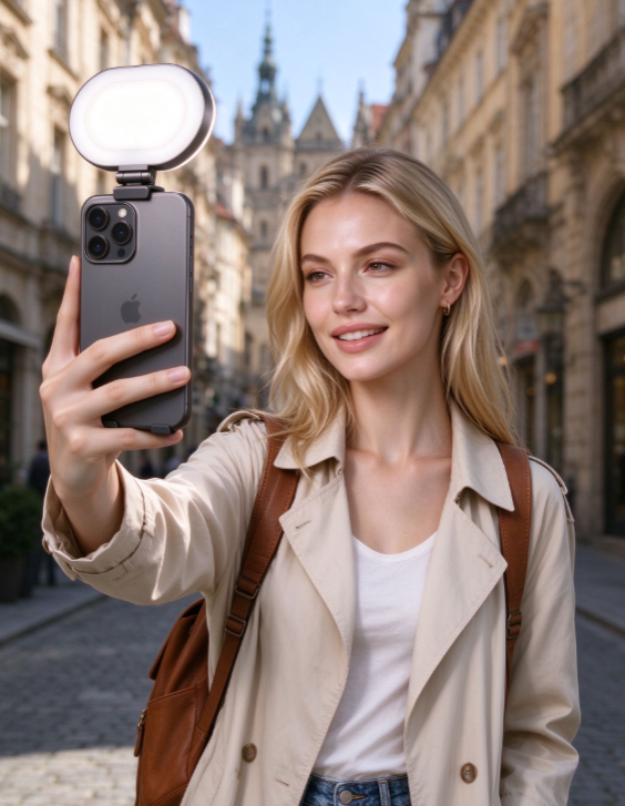🤳 Selfie Light › ABS › Home/Café/Night › Creator Gifts › Oval-Shaped Glow
