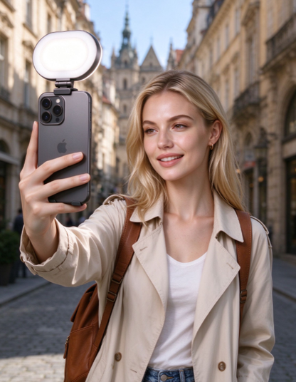 🤳 Selfie Light › ABS › Home/Café/Night › Creator Gifts › Oval-Shaped Glow