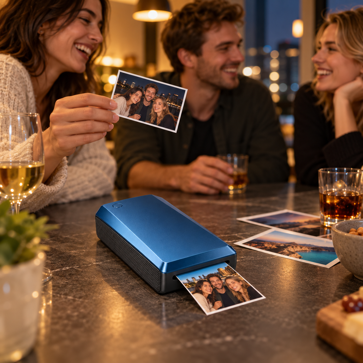 📸 Photo Printer /PC / Café/Trips / Pet-Lover Gifts / Colorful Keepsakes