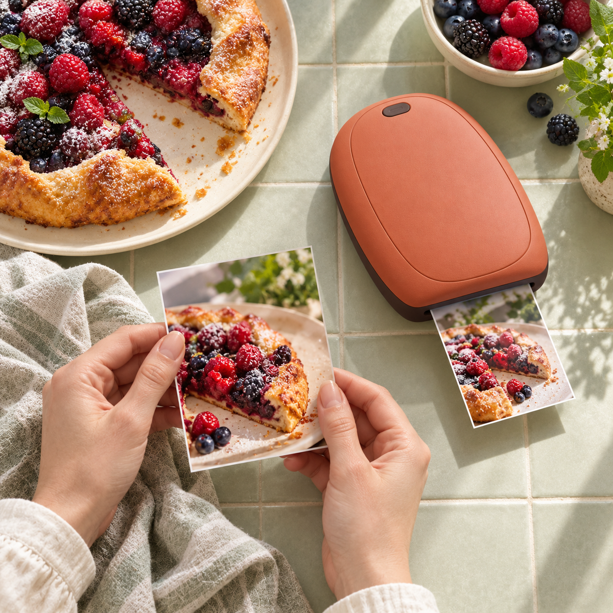 🔺 Selfie Light — ABS/PC Blend — Home/Café — Creator Gifts — Soft Triangular Glow