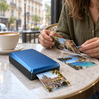 📸 Photo Printer /PC / Café/Trips / Pet-Lover Gifts / Colorful Keepsakes
