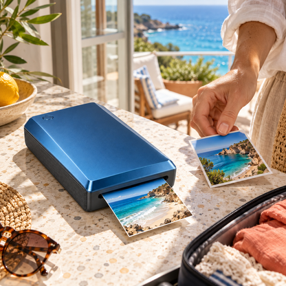 📸 Photo Printer /PC / Café/Trips / Pet-Lover Gifts / Colorful Keepsakes
