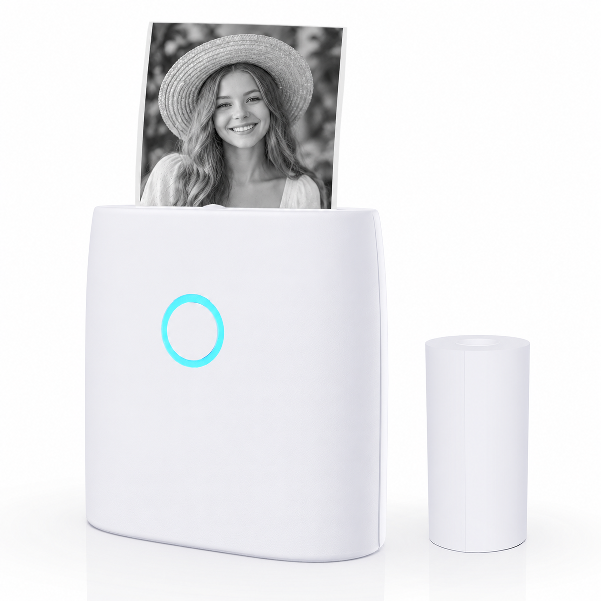 📸 Mini Photo Printer | Thermal Paper | Cafe | Creators | Monochrome